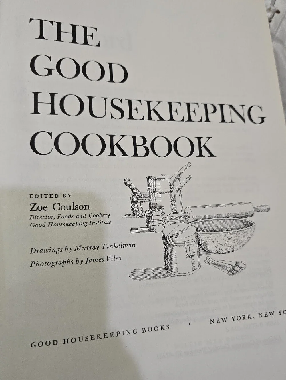 The Good Housekeeping Cookbook 1973